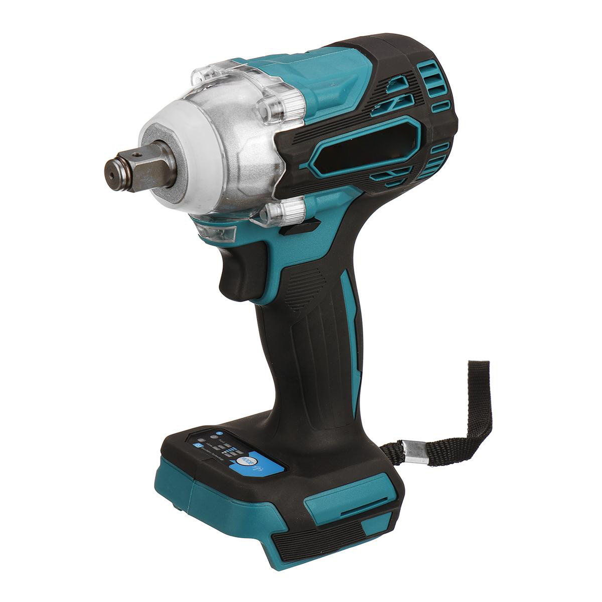 Socoje 18V 300N.M Bare Metal Cordless Electric Brushless Impact Wrench Stepless Speed Change Switch For 18V Makiita Battery