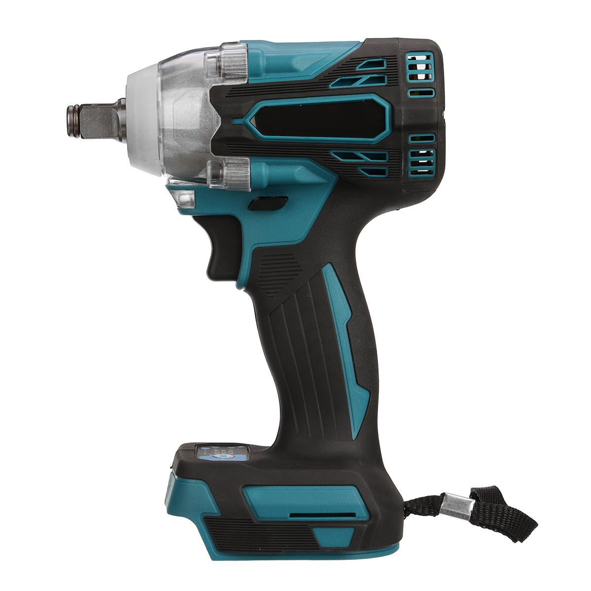Socoje 18V 300N.M Bare Metal Cordless Electric Brushless Impact Wrench Stepless Speed Change Switch For 18V Makiita Battery