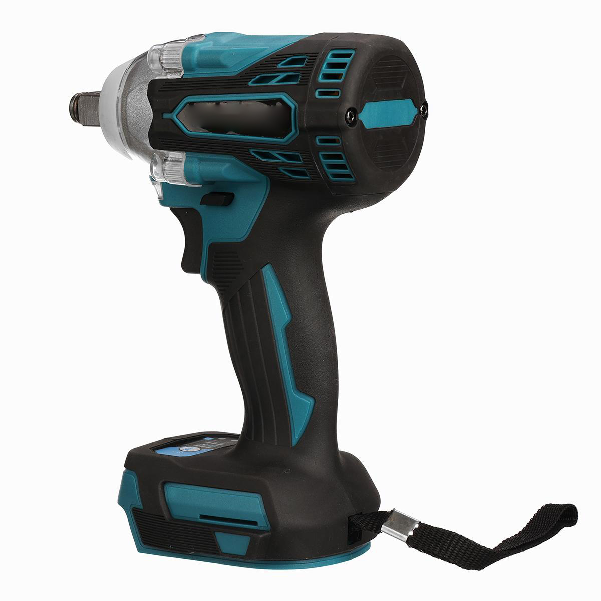 Socoje 18V 300N.M Bare Metal Cordless Electric Brushless Impact Wrench Stepless Speed Change Switch For 18V Makiita Battery