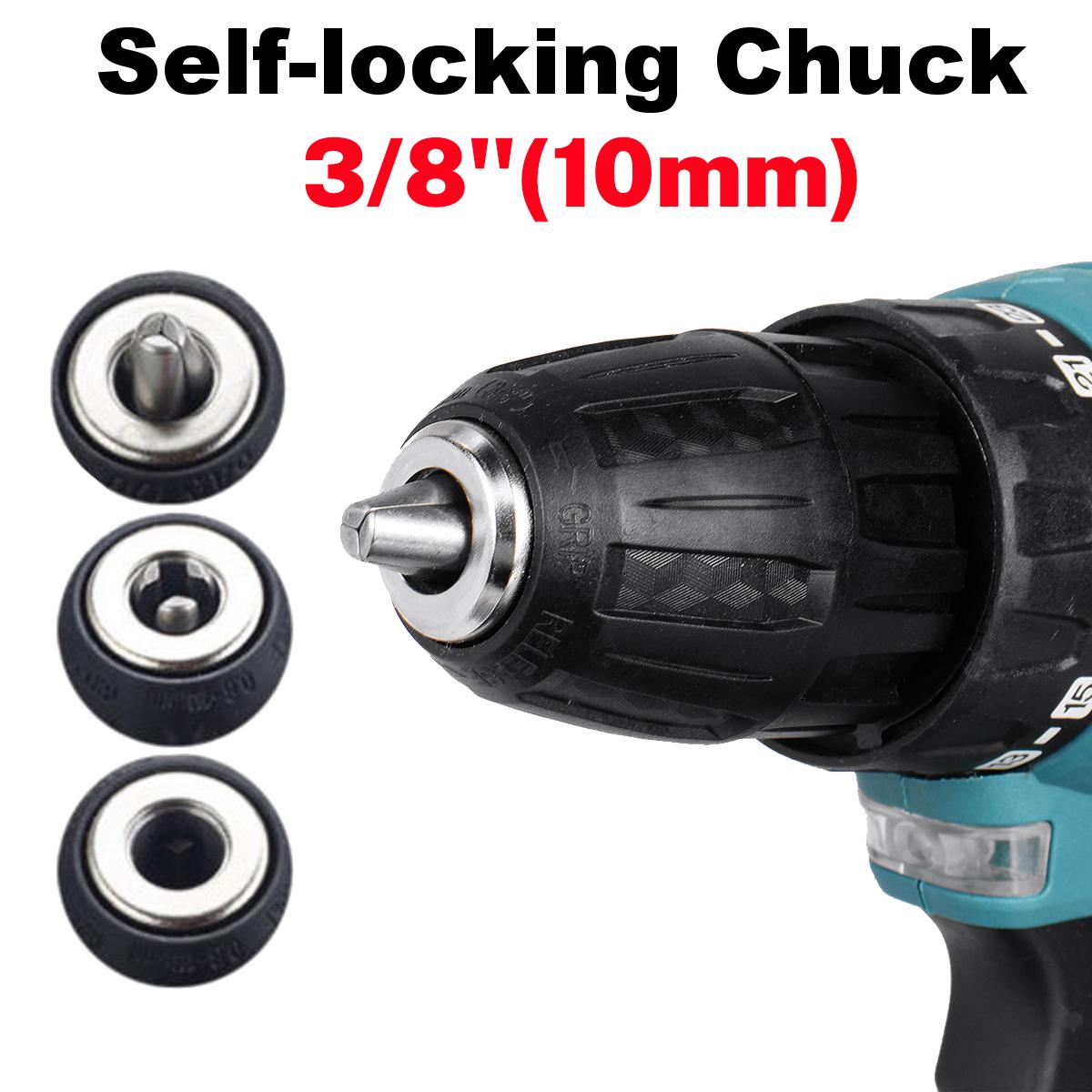 Socoje 80N.m 2000RPM Brushless Cordless Electric Impact Drill Hammer Electric Screwdriver Variable Speed for Makita18V Battery