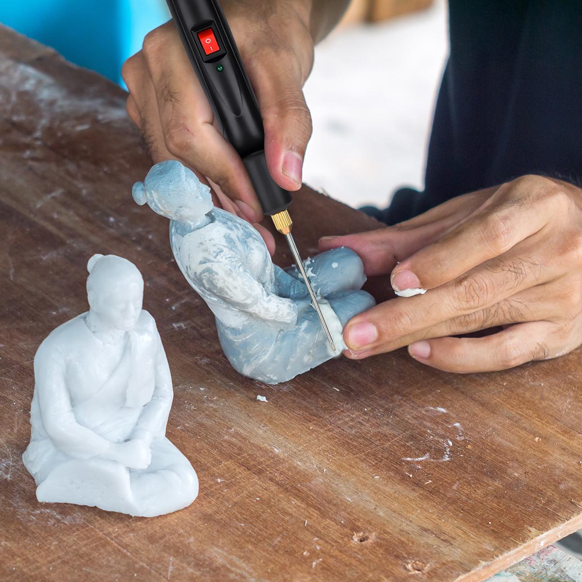 Electric Foam Cutter 3 in 1 Foam Cutter Electric Cutting Machine Pen Tools Kit 18W Styrofoam Cutting Pen with Electronic Voltage Transformer Adaptor