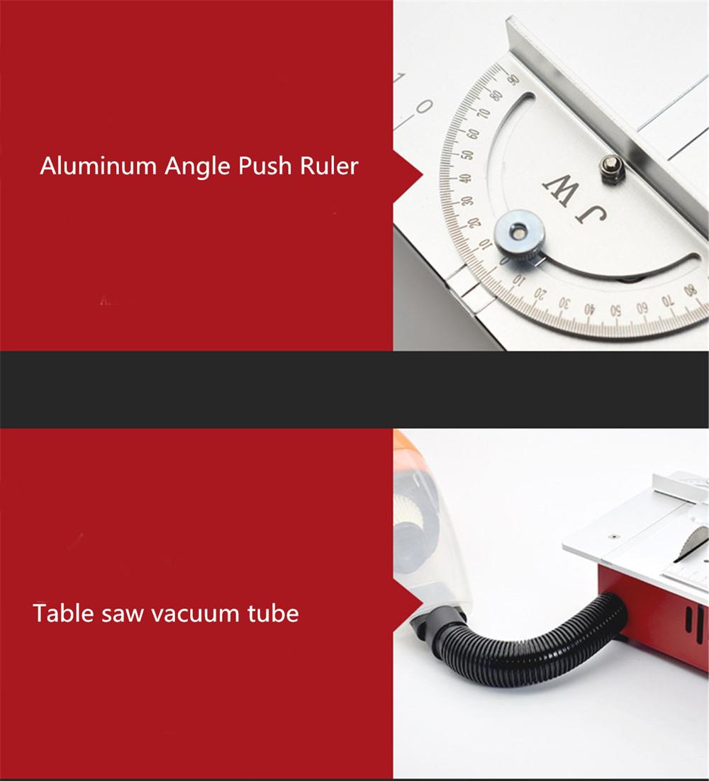 100-240V Mini Table Saws Multifunctional Electric Saw Wood Working DIY Bench Lathe Electric Polisher Grinder DIY Model Household Cutting Machine