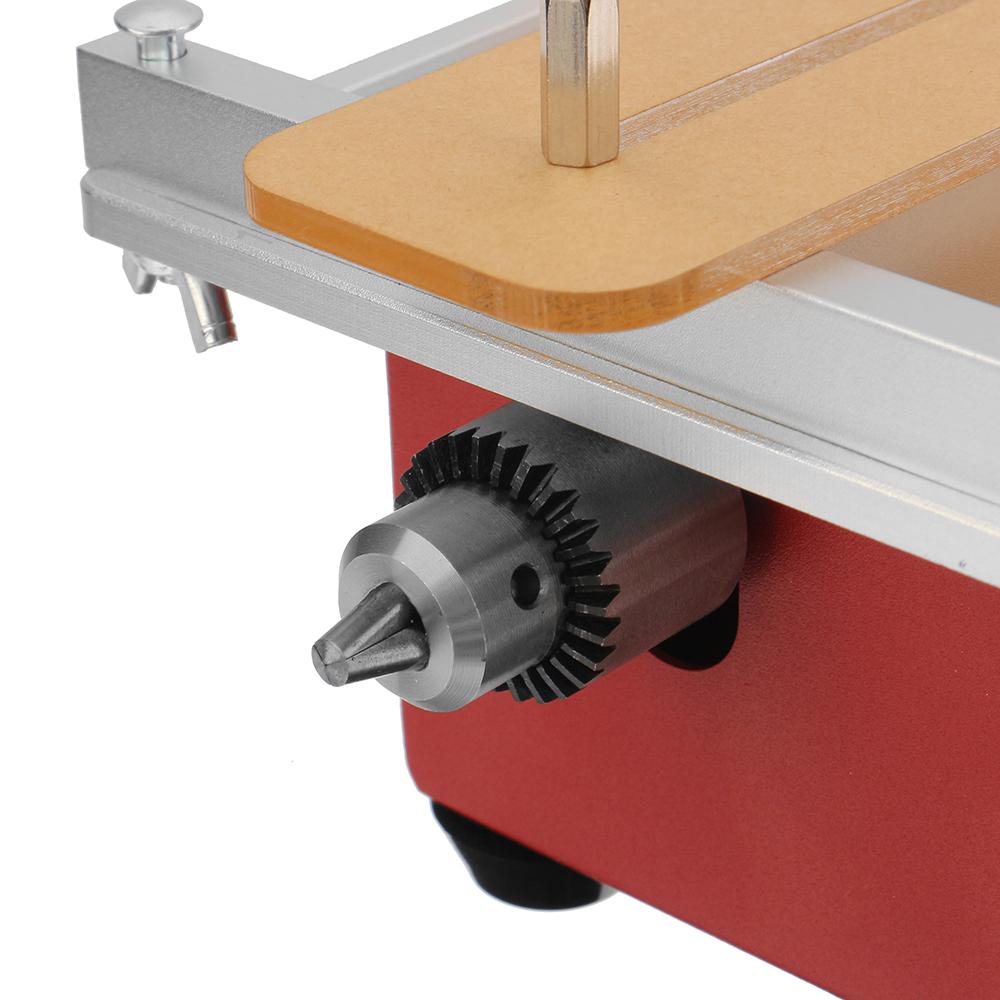 100-240V Mini Table Saws Multifunctional Electric Saw Wood Working DIY Bench Lathe Electric Polisher Grinder DIY Model Household Cutting Machine