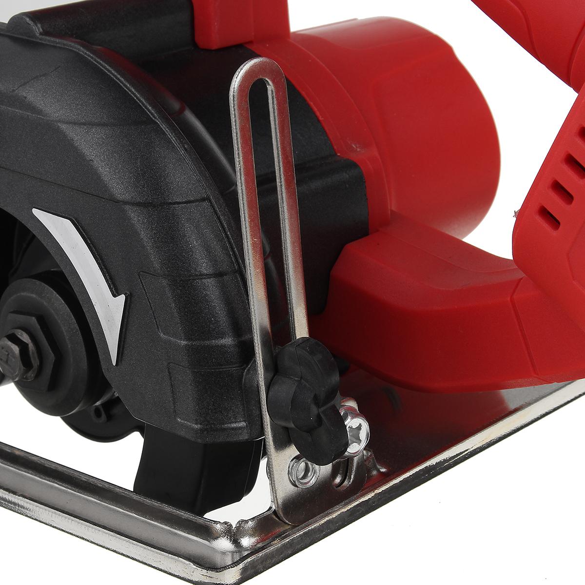 125mm 10800RPM Multifunction Circular Saw Scale Bevel Cutting Power Tools For 18V Battery