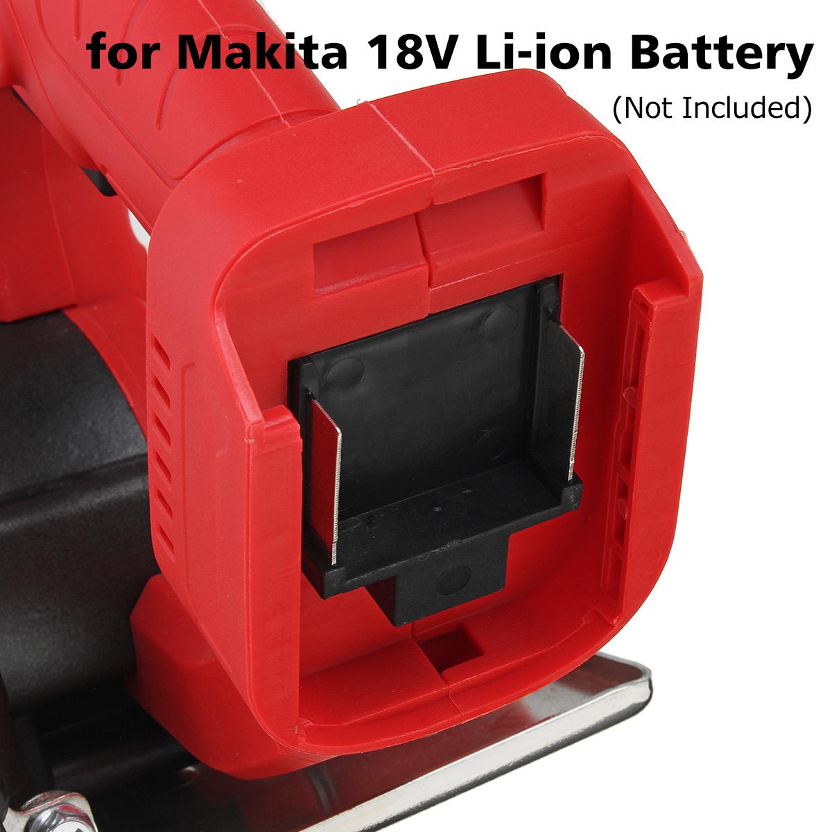 125mm 10800RPM Multifunction Circular Saw Scale Bevel Cutting Power Tools For 18V Battery