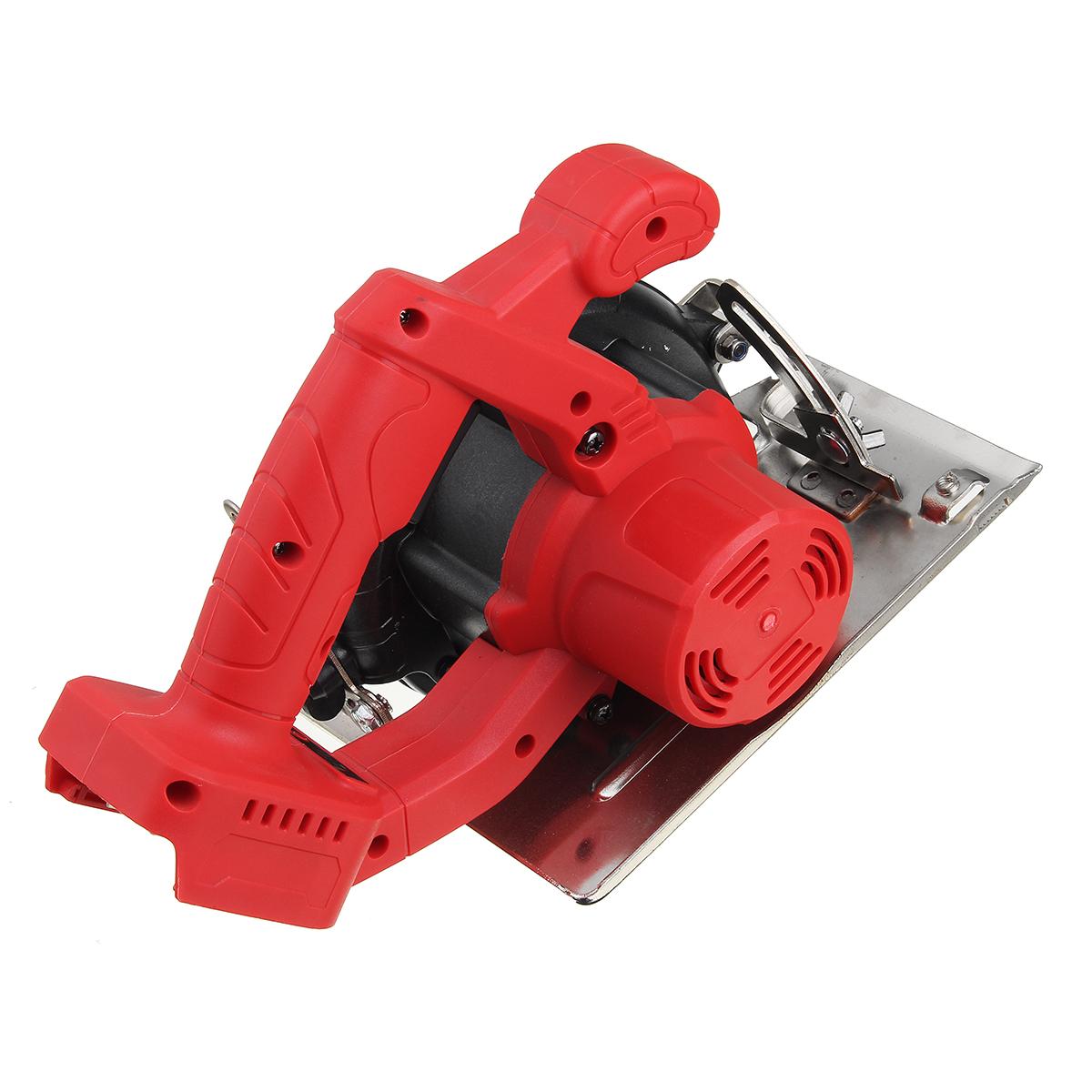125mm 10800RPM Multifunction Circular Saw Scale Bevel Cutting Power Tools For 18V Battery