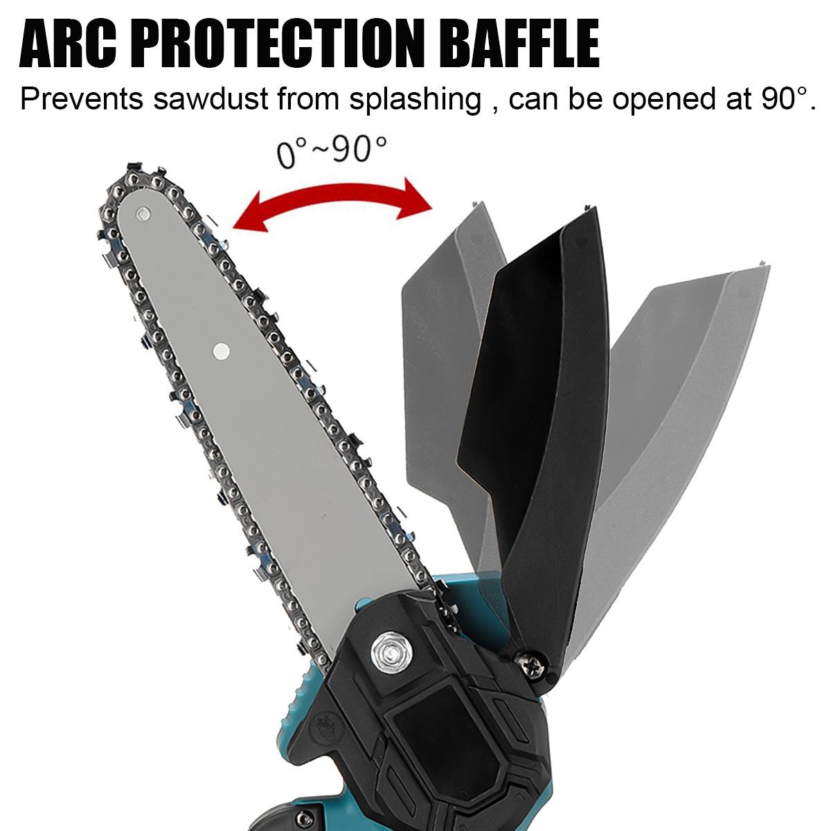 2000W 4000rpm 88VF 6 Electric Saw Chainsaw Cordless Wood Cutting Tool Chainsaw with/without Battery