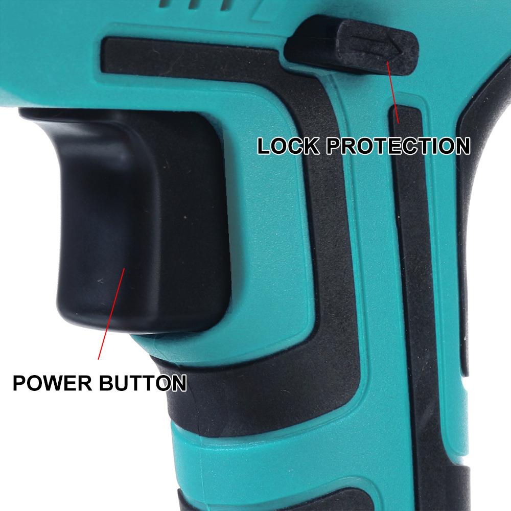 21V 7500mAh Electric Reciprocating Saw Ki tCordless Saw Cutting Blades+2 Battery