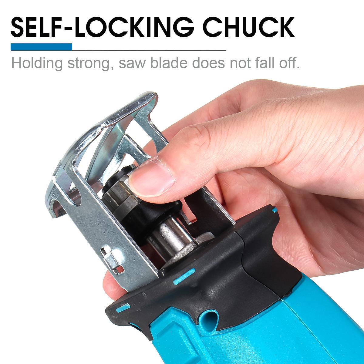 128VF Cordless Electric Saber Saw Reciprocating Blade Saw With 18V Battery Rechargeable Wood Cutter Sable