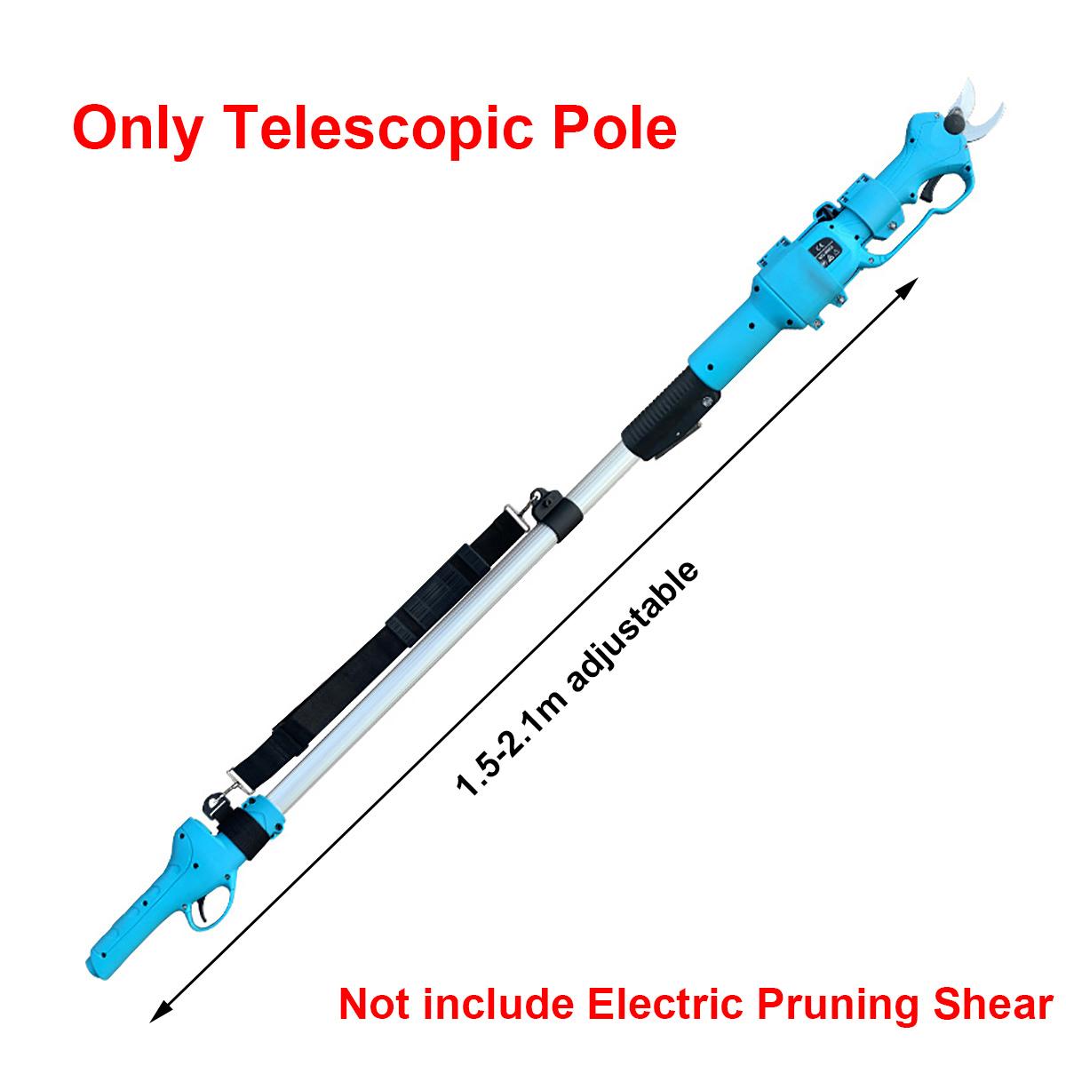 16.8V 2000mAh 25-32mm Cordless Secateur Electric Pruning Shear Telescopic Pole Branch Cutter Scissor