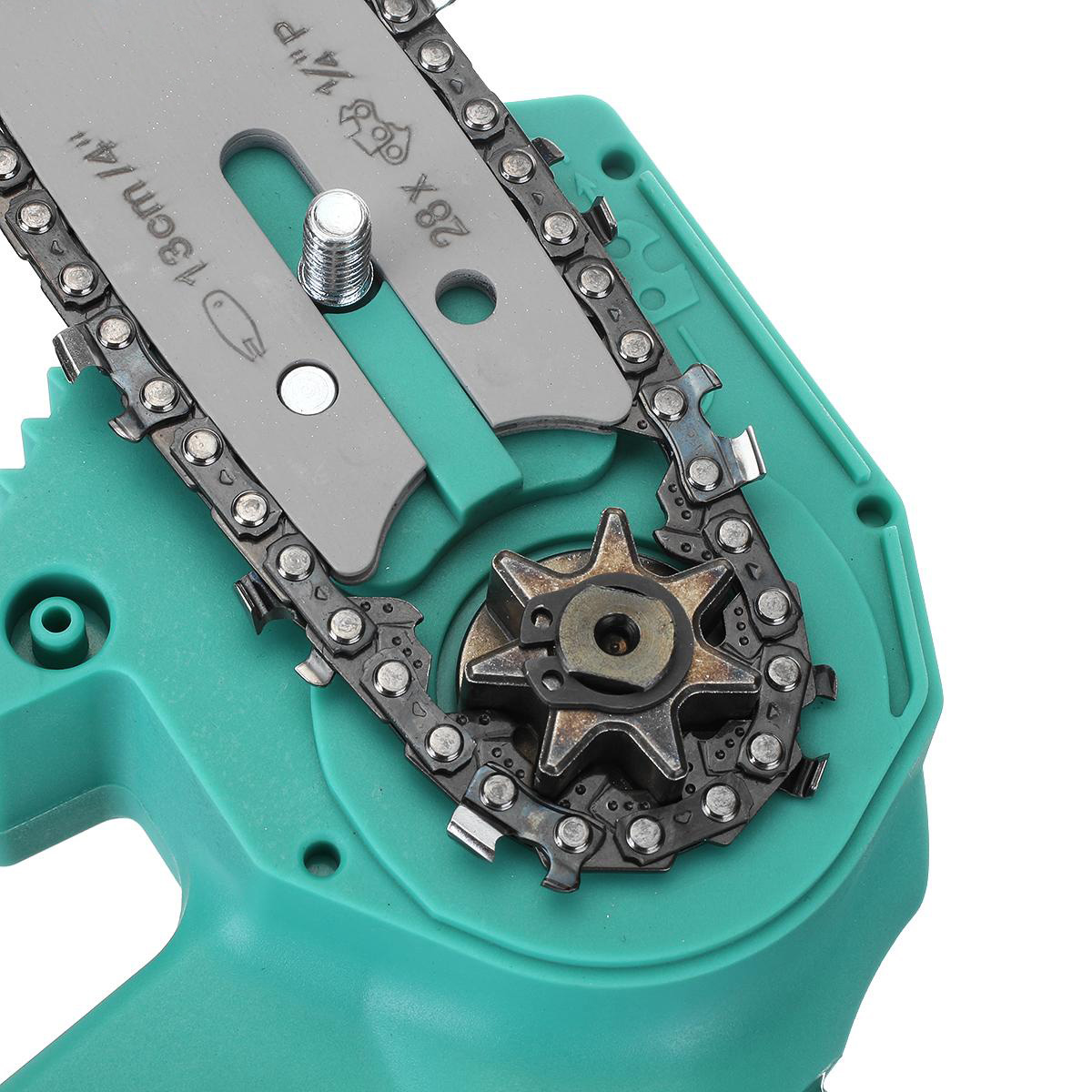 21V Rechargeable Portable Electric Saws Household Woodworking Chainsaw Garden Mini Electric Chain Saw with Battery
