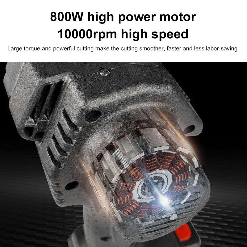 4 Inch 800W Electric Chain Saw Handheld Logging Saws For Makita18V-21V Battery