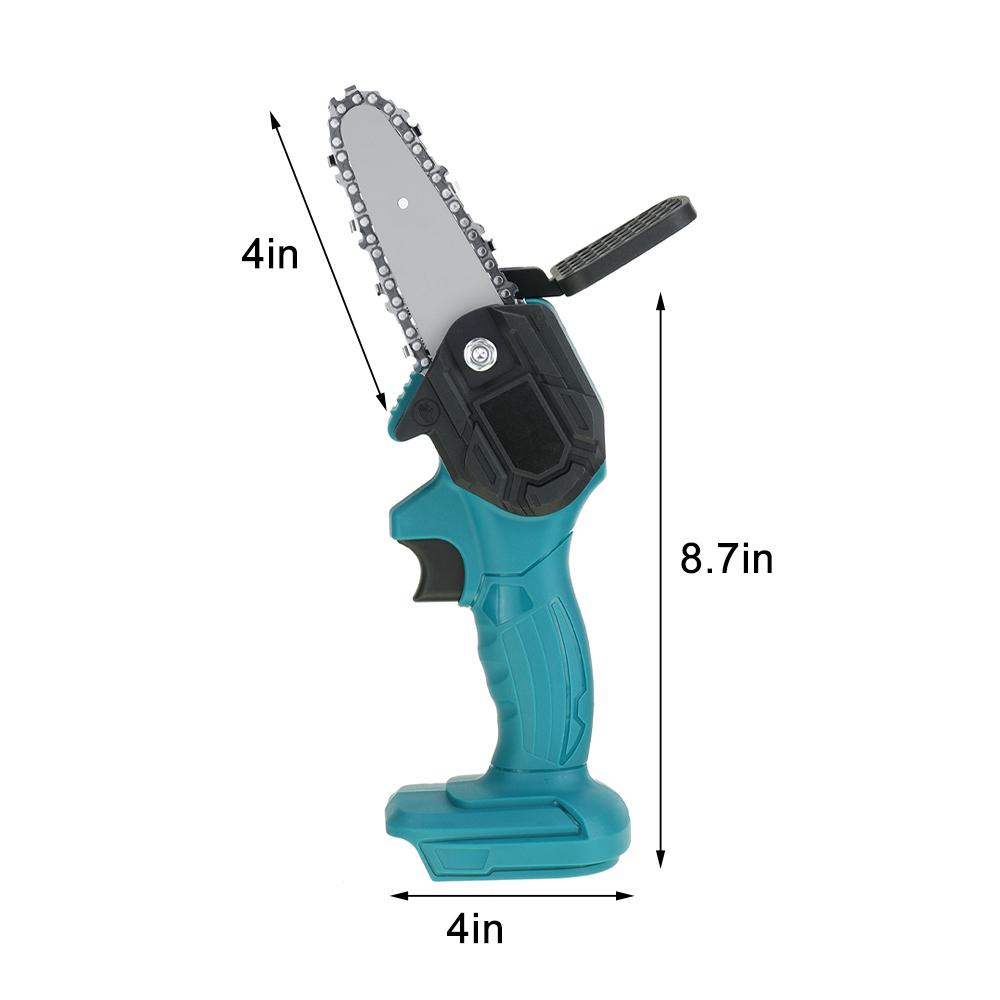 4 Inch 800W Electric Chain Saw Handheld Logging Saws For Makita18V-21V Battery