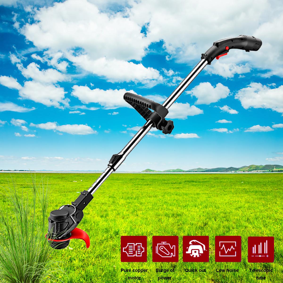 48VF 3900Mah Rechargeable Wireless Electric Grass Trimmer Kit Garden Lawnmower with 1/2pc Battery