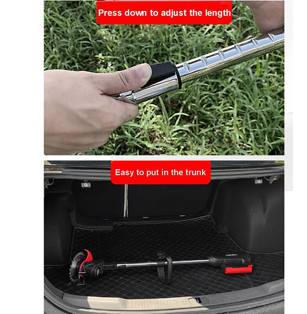 48VF 3900Mah Rechargeable Wireless Electric Grass Trimmer Kit Garden Lawnmower with 1/2pc Battery