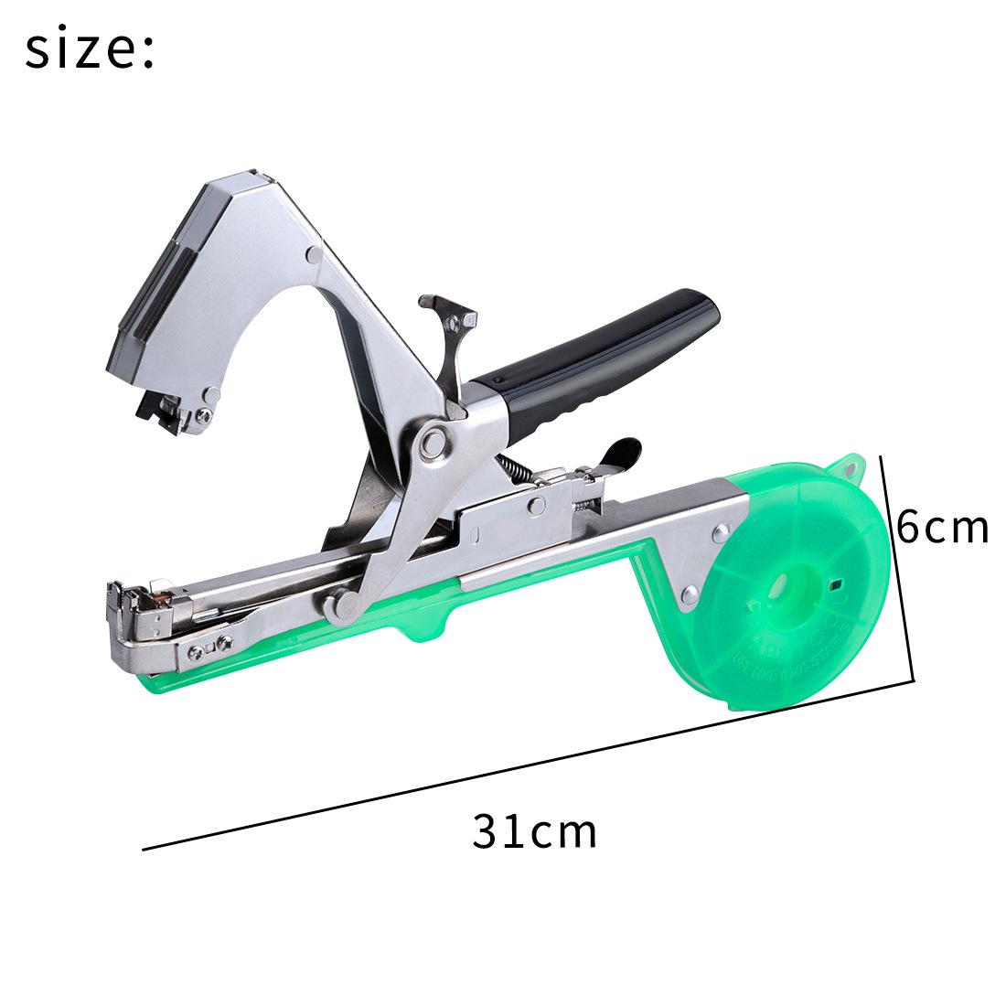 6PCS Garter Plants Tape Tool Tying Machine Plant Branch Hand Tying Binding Machine Minced Vegetable Tapener Tapes Garden Tools