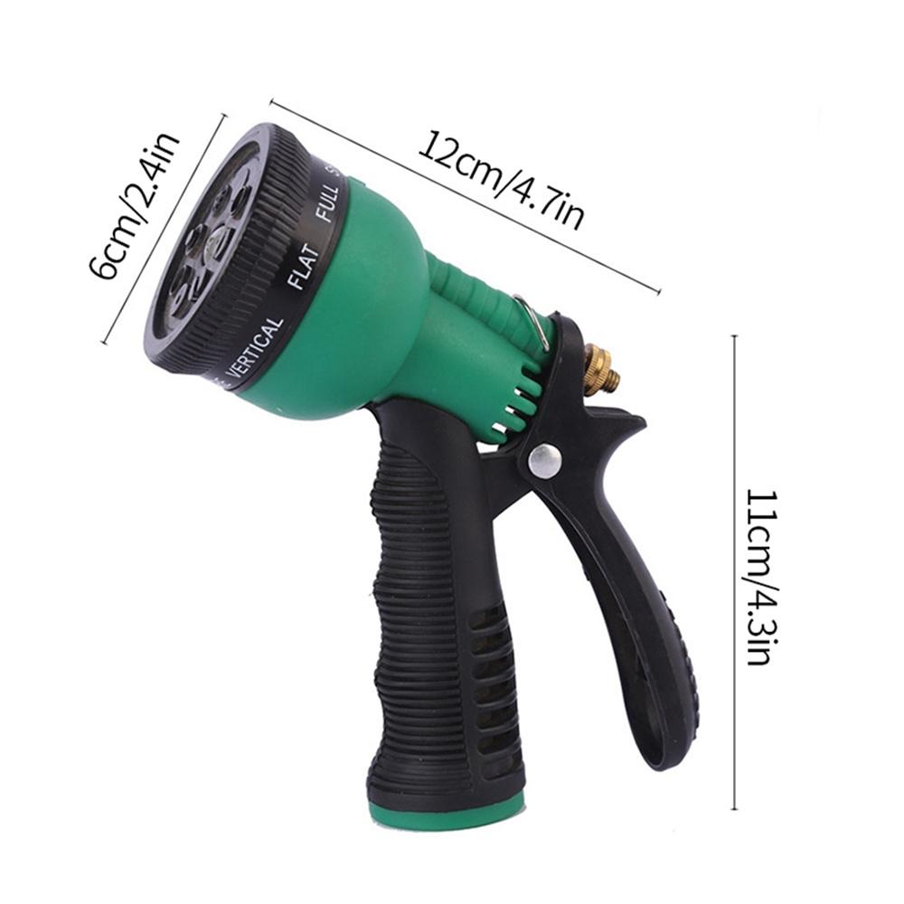 8 In 1 Heavy Duty Garde Hose Water Pressure Spray Nozzle With High Pressure For Car Motorbike And Any Vehicle Cleaning Grading Washing