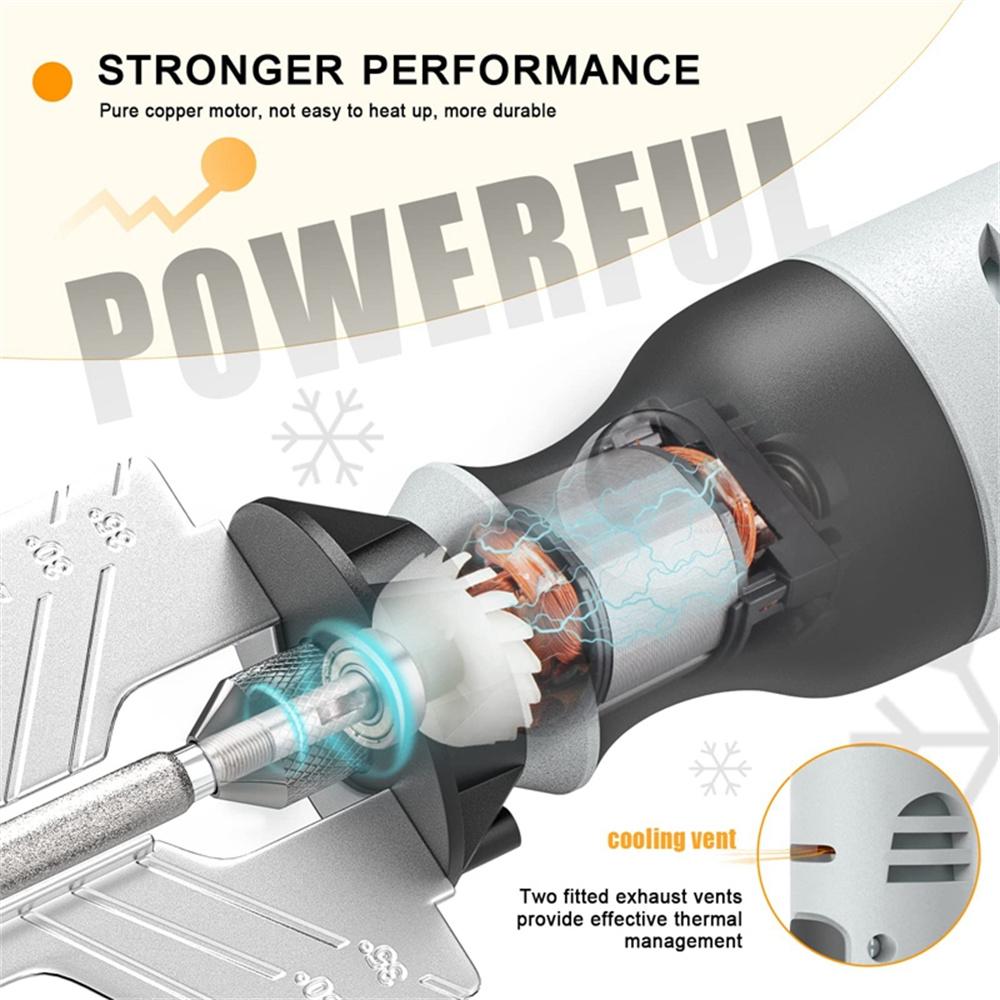 Cordless Chainsaw Sharpener Electric Handheld Chainsaw Sharpening Kit High Speed Chainsaw Sharpening Tool