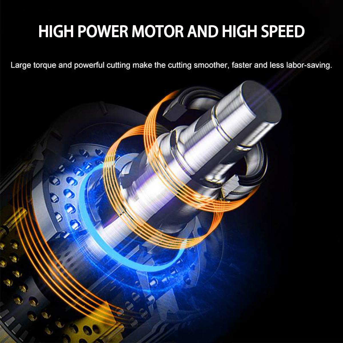 88VF 8 Inch Portable Electric Saw Pruning Chain Saws 3000W 5M/S Rechargeable Woodworking Power Tools Wood Cutter W/ None/1/2 Battery