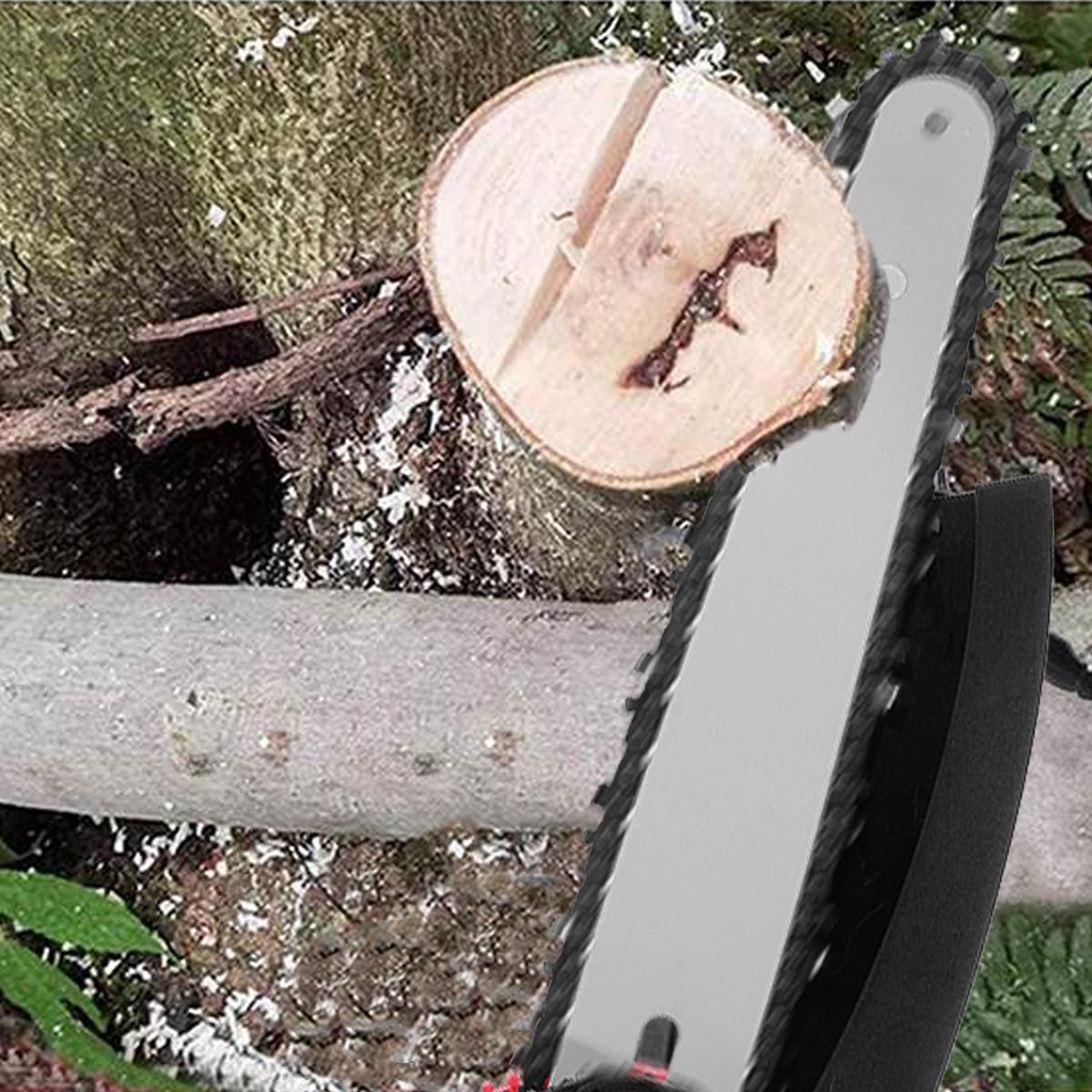 88VF 8 Inch Portable Electric Saw Pruning Chain Saws 3000W 5M/S Rechargeable Woodworking Power Tools Wood Cutter W/ None/1/2 Battery