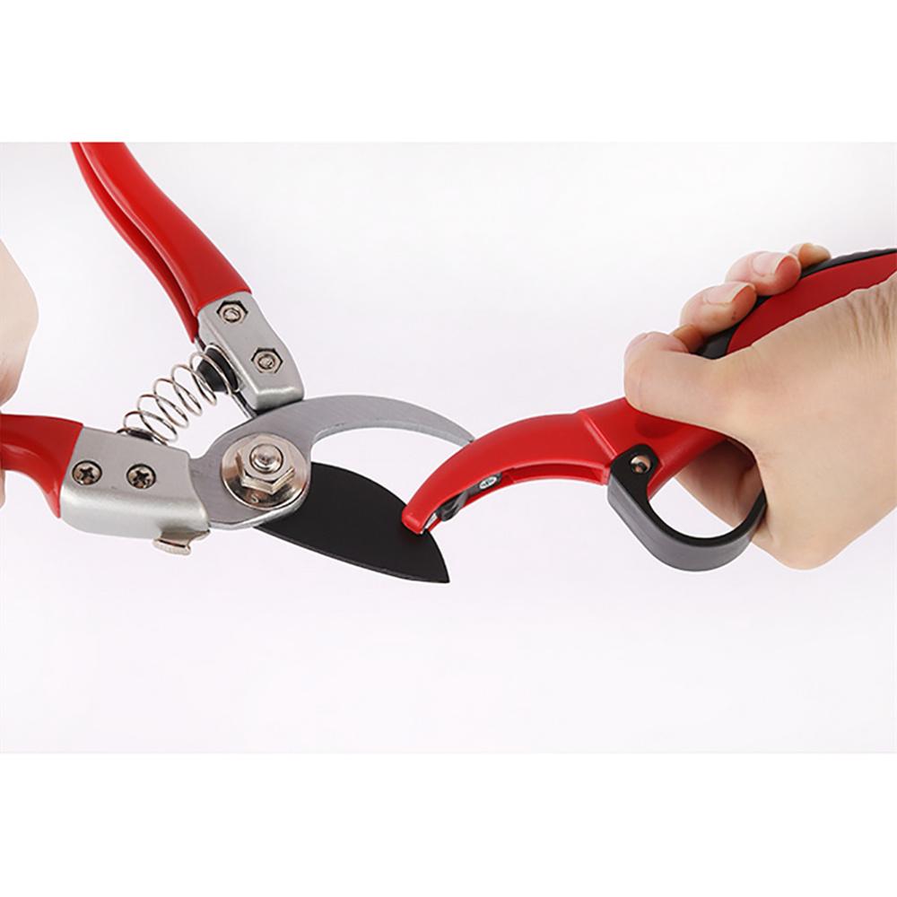 Multi-functional Handheld Sharpener Lightweight Portable High Hardness Alloy Steel Sharpens Garden Tools with Non-Slip Rubber Base & Ergonomic Design