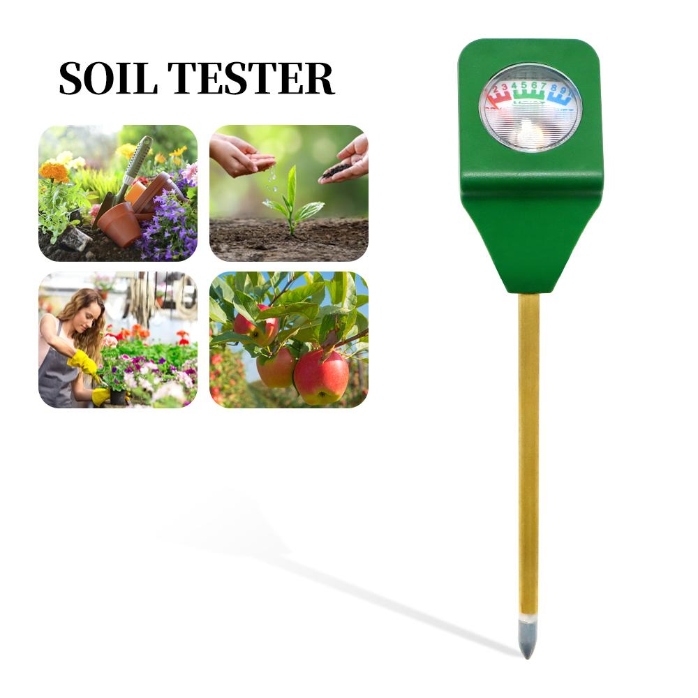Soil Sensor Mini Hygrometer Moist Moisture Meter Test Water Hydrometer Humidity Detector With Metal Probe Garden Plant Flower Tools