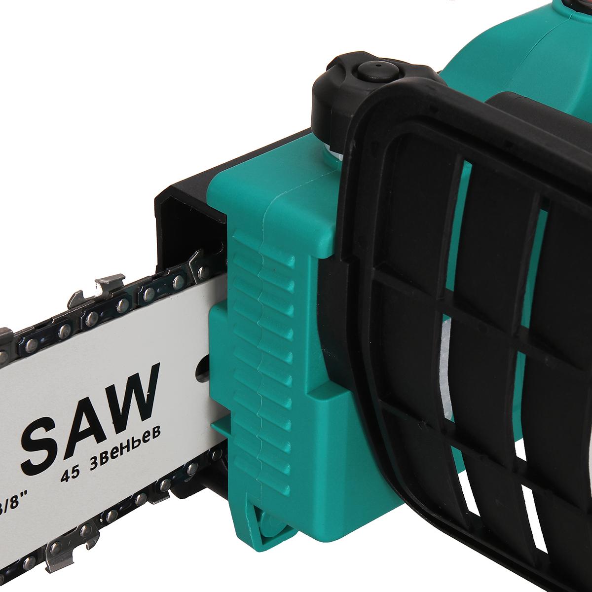 Socoje 12 inch Brushless Electric Chain Saw-US Standard 2.0A Seat Charge 2.0Ah10 Section Battery Core Chain Fast Adjustment Press Type