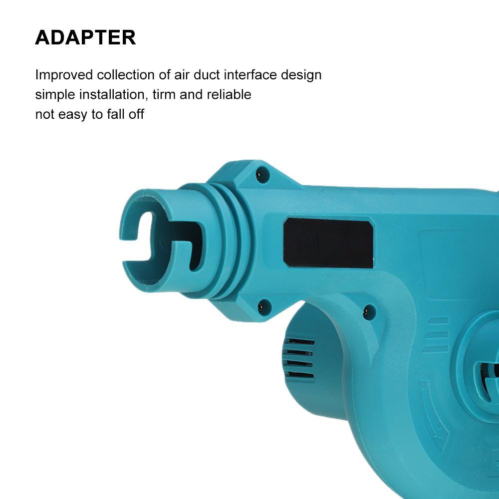 Socoje 1500W 20000rpm 18V 2-in-1 Electric Air Blower Blow-suction Type Handheld Blowing Machine for Dust Cleaning