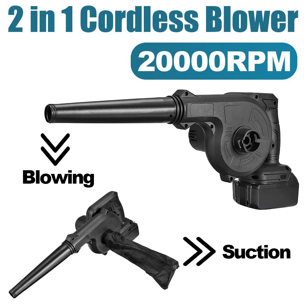 Socoje 1500W 21V 20000rpm 18.9x8.3inches Electric Air Blower
