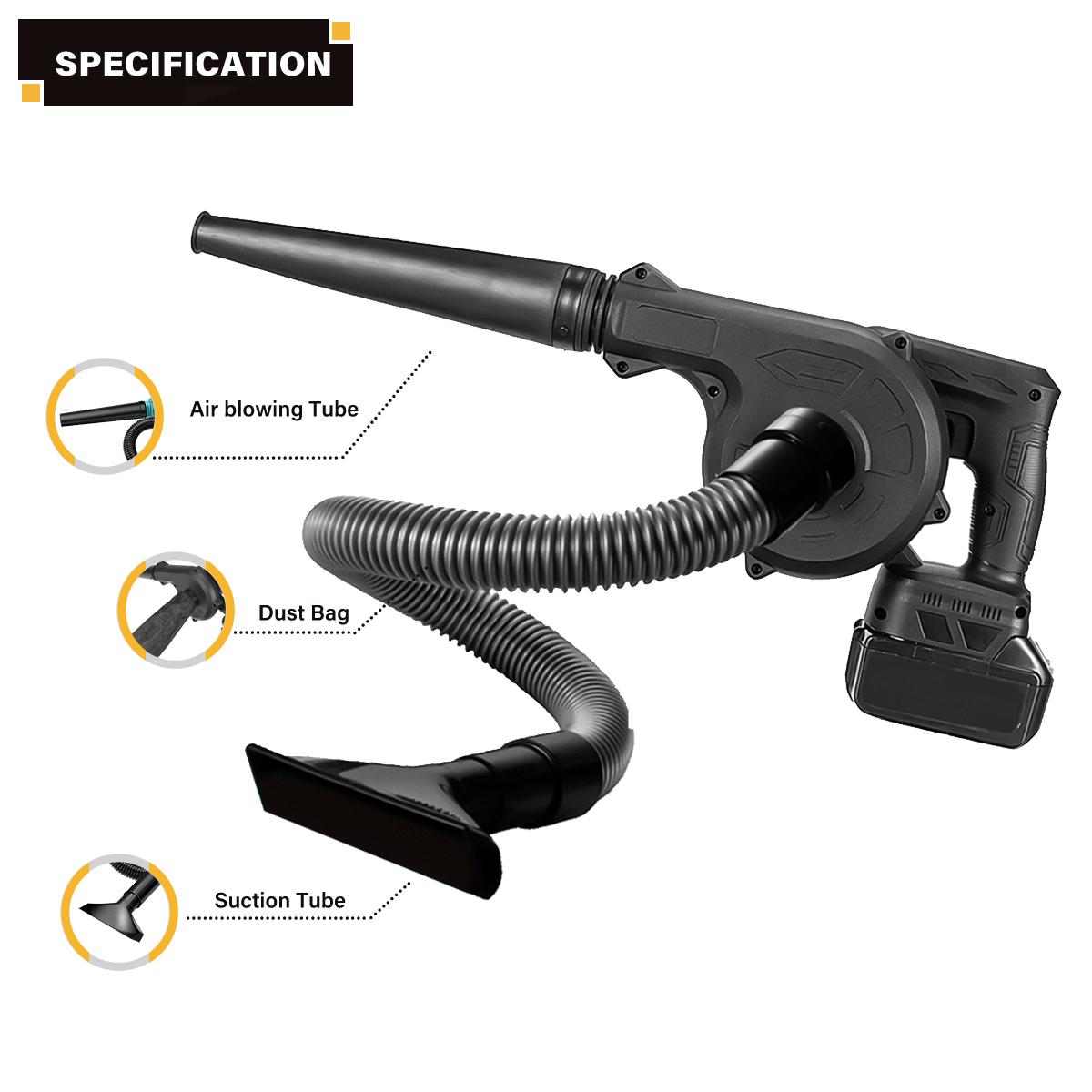 Socoje 1500W 21V 20000rpm 18.9x8.3inches Electric Air Blower