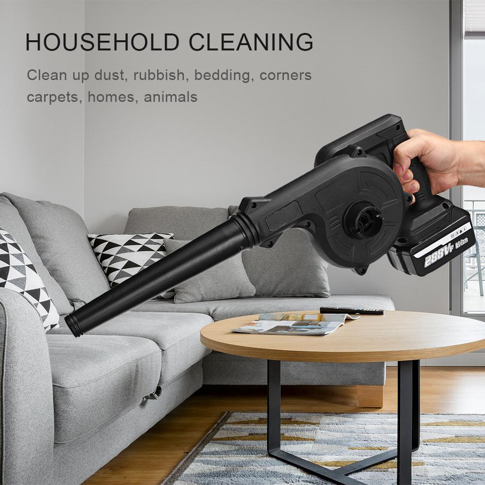 Socoje 2-in-1 Electric Air Blower 1500W 20000rpm Vacuum Cleaner Handheld Blowing Machine