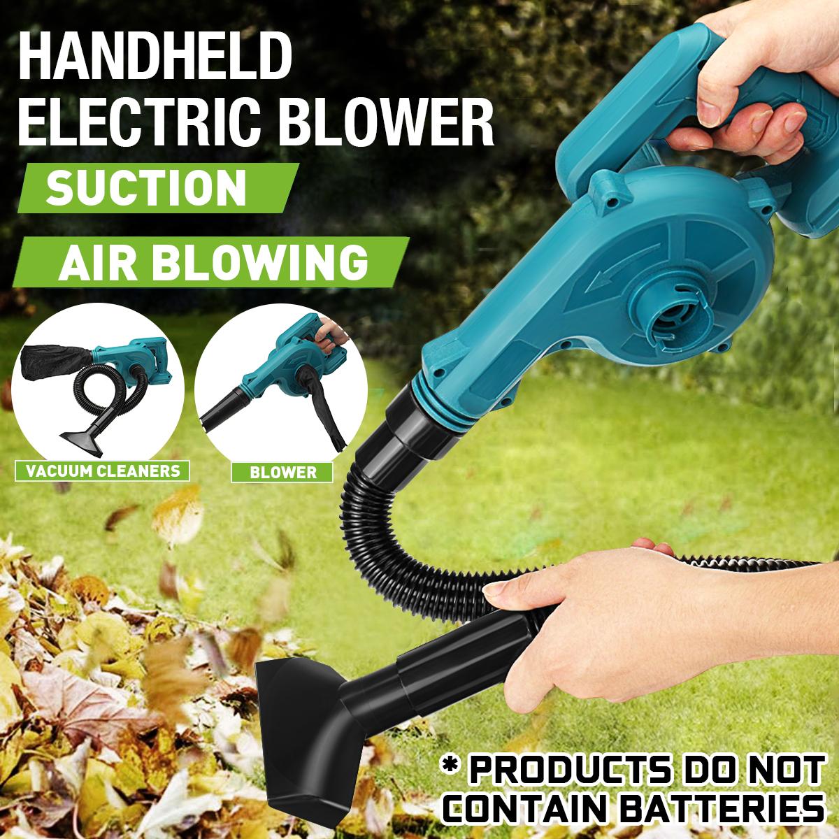Socoje 2 in 1 Electric Air Blower Vacuum Cleaner Handheld Dust Collecting Tool For Makita18V Battery