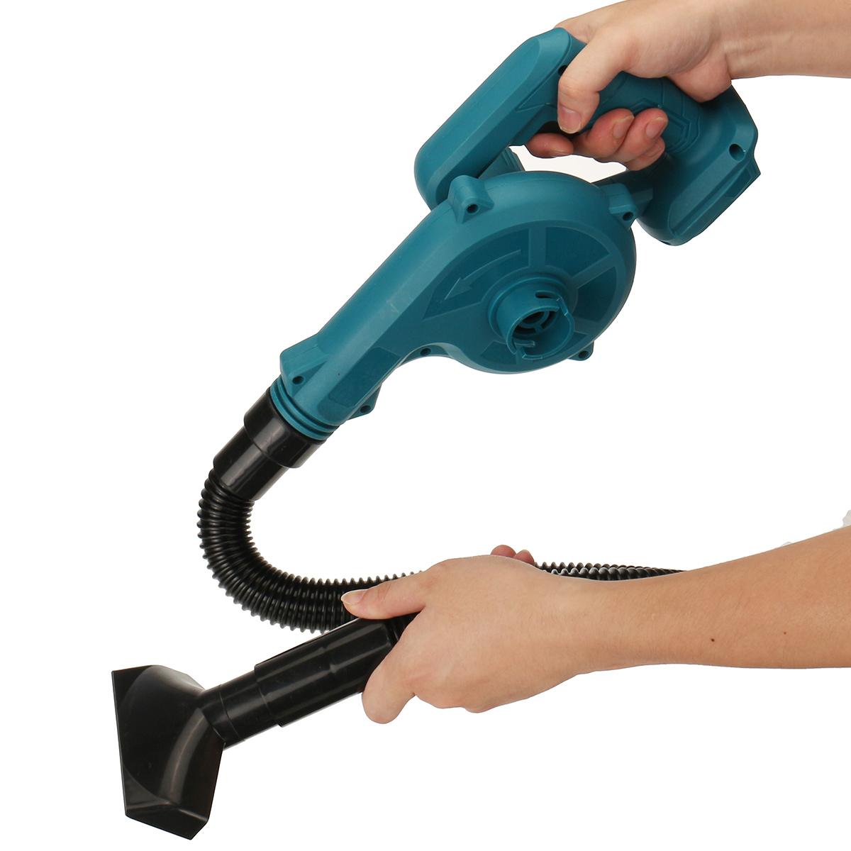 Socoje 2 in 1 Electric Air Blower Vacuum Cleaner Handheld Dust Collecting Tool For Makita18V Battery
