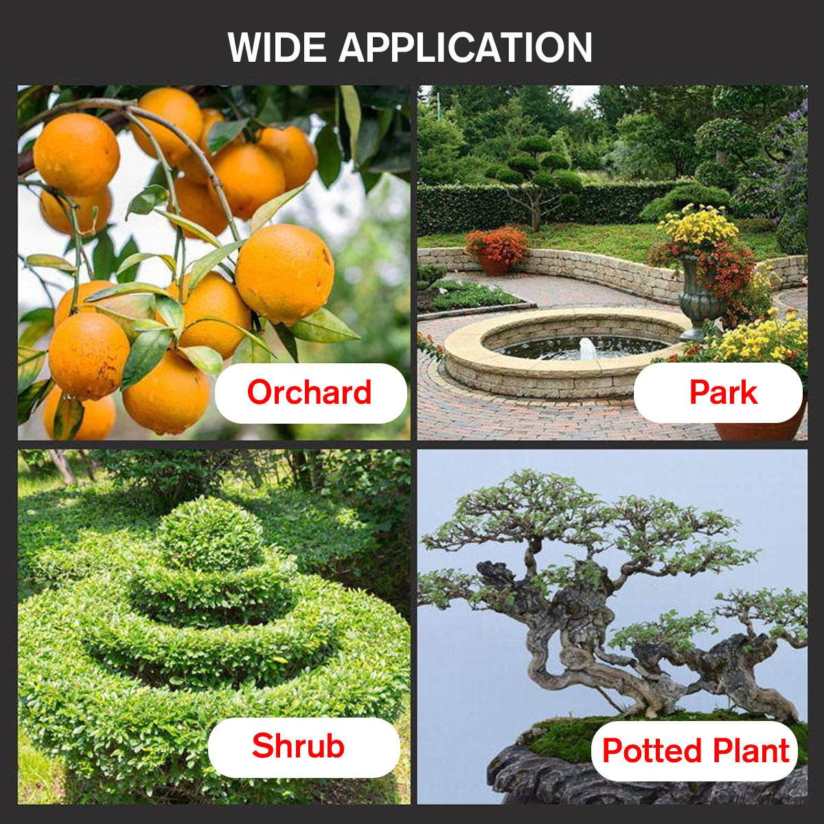 Socoje 21V Cordless Electric Scissors Pruning Shears Tree Branch Pruner Garden Tools W/1pcs 2pcs Battery