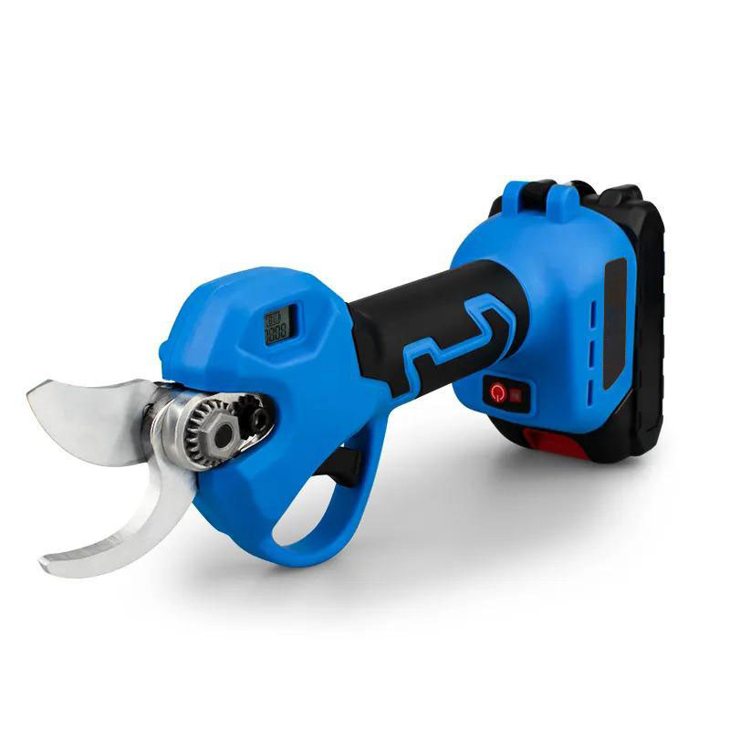 Socoje 30mm Brushless Cordless Electric Pruner Pruning Shears Fruit Tree Bonsai Pruning Branches Cutter Tools For 18V Battery