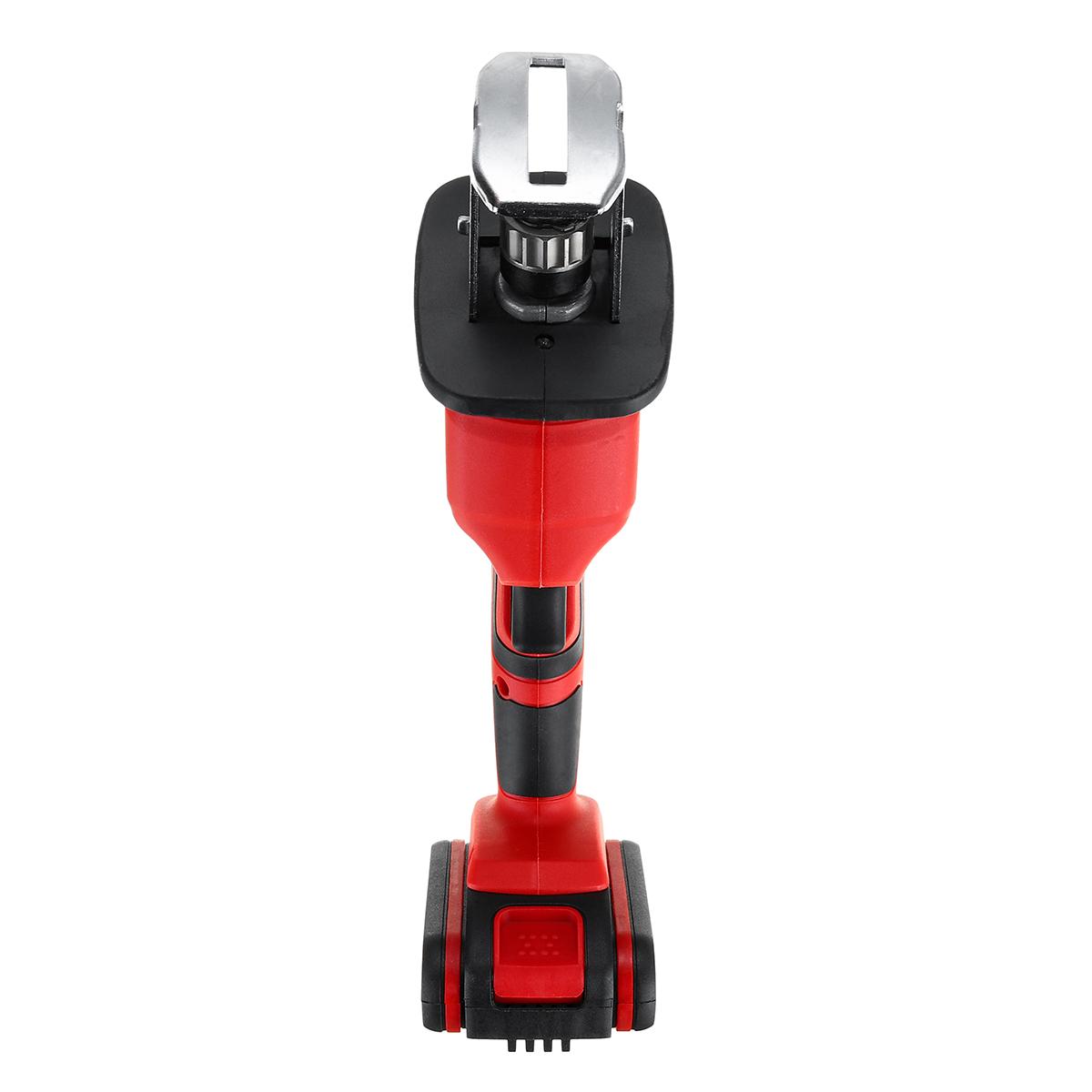 Socoje 48VF Electric Cordless Reciprocating Saw Chainsaw + 4 Saw Blades Metal Cutting Woodworking Tools Set
