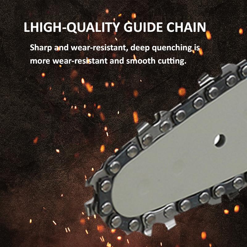 Socoje 800W 4 Inch Handheld Cordless Chainsaw Motor Chainsaw Chain Saw Blade One-Handed Saw