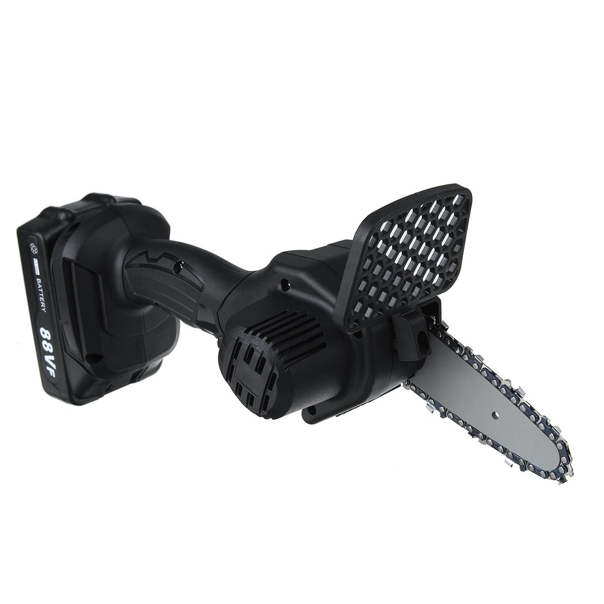 Socoje 88VF 21V Electric Cordless One-Hand Saw Woodworking Chain Saw W/ 1/2pcs Battery