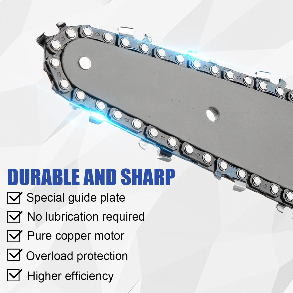 Socoje 88VF 4 6 Brushless Electric Chain Saw Cordless Pruning Chainsaw Wood Cutter For Makita Battery