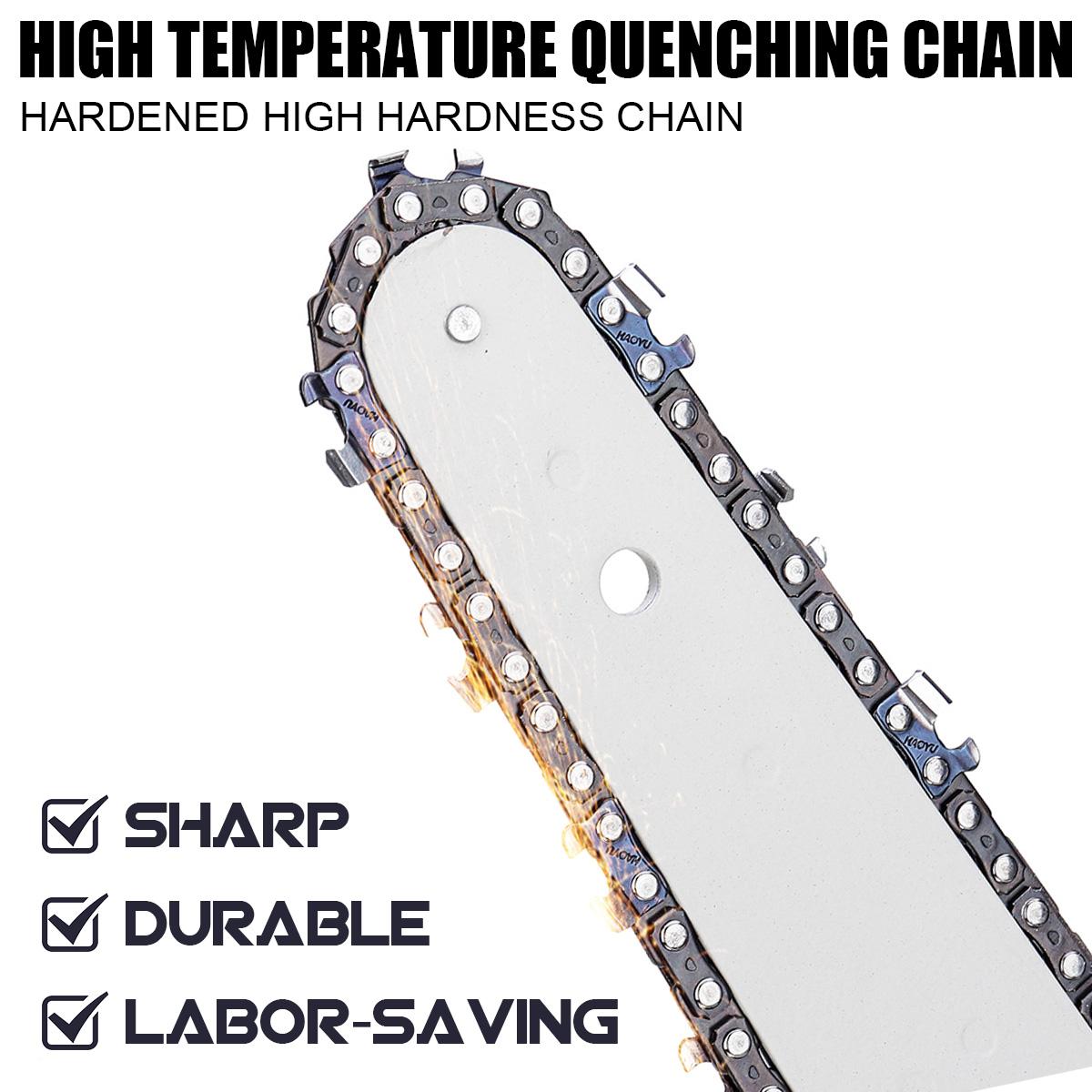 Socoje 88VF 8 Inch Brushless Electric Saw 3000W Portable Pruning Chain Saw Rechargeable Woodworking Power Tools Wood Cutter W/ 1/2 Battery