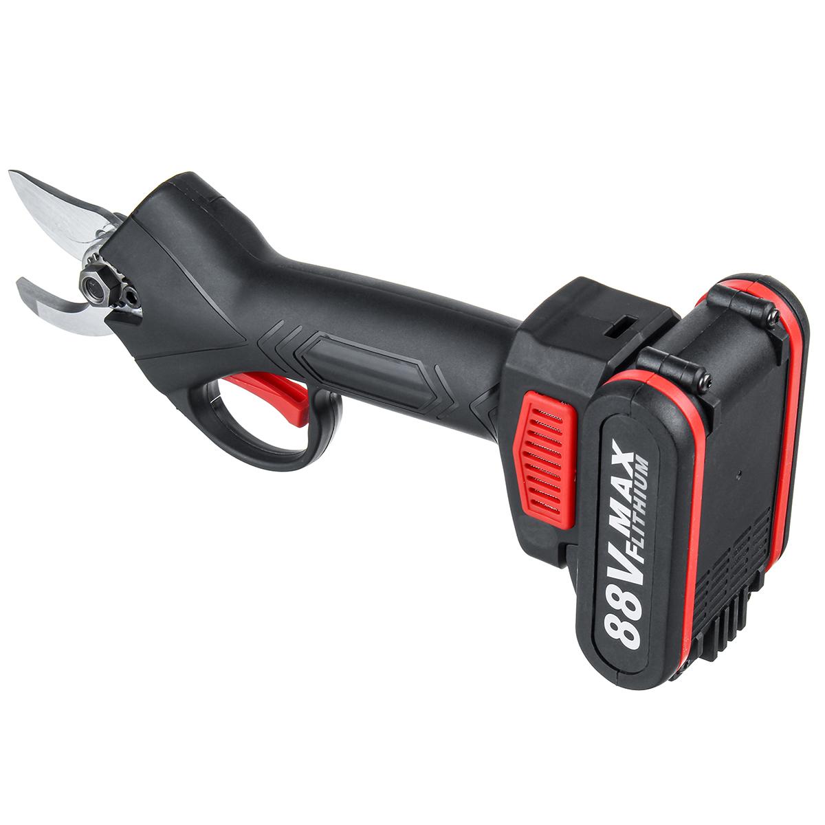 Socoje 88VF Cordless Rechargeable Electric Pruning Shears Secateur Branch Cutter Scissor