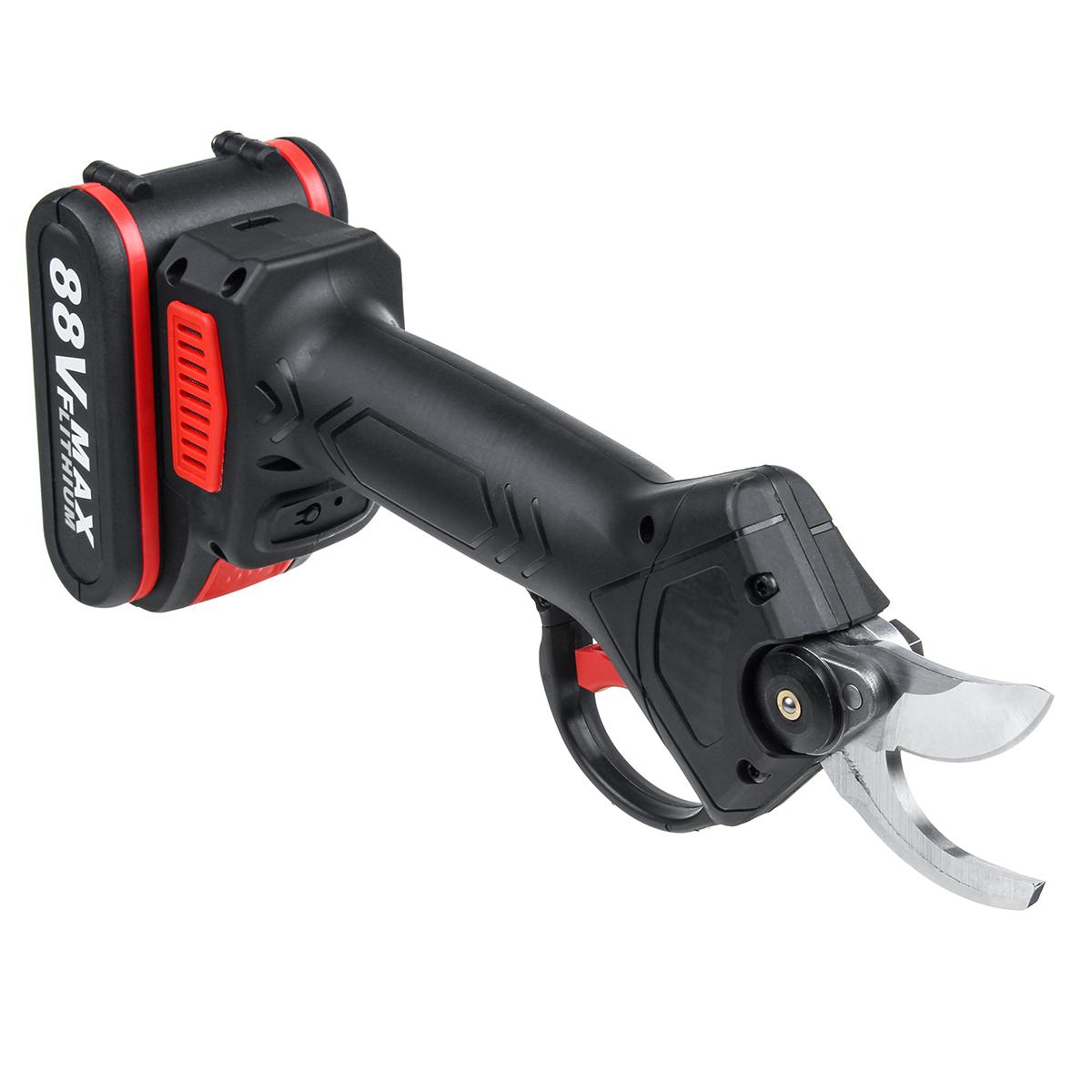 Socoje 88VF Cordless Rechargeable Electric Pruning Shears Secateur Branch Cutter Scissor