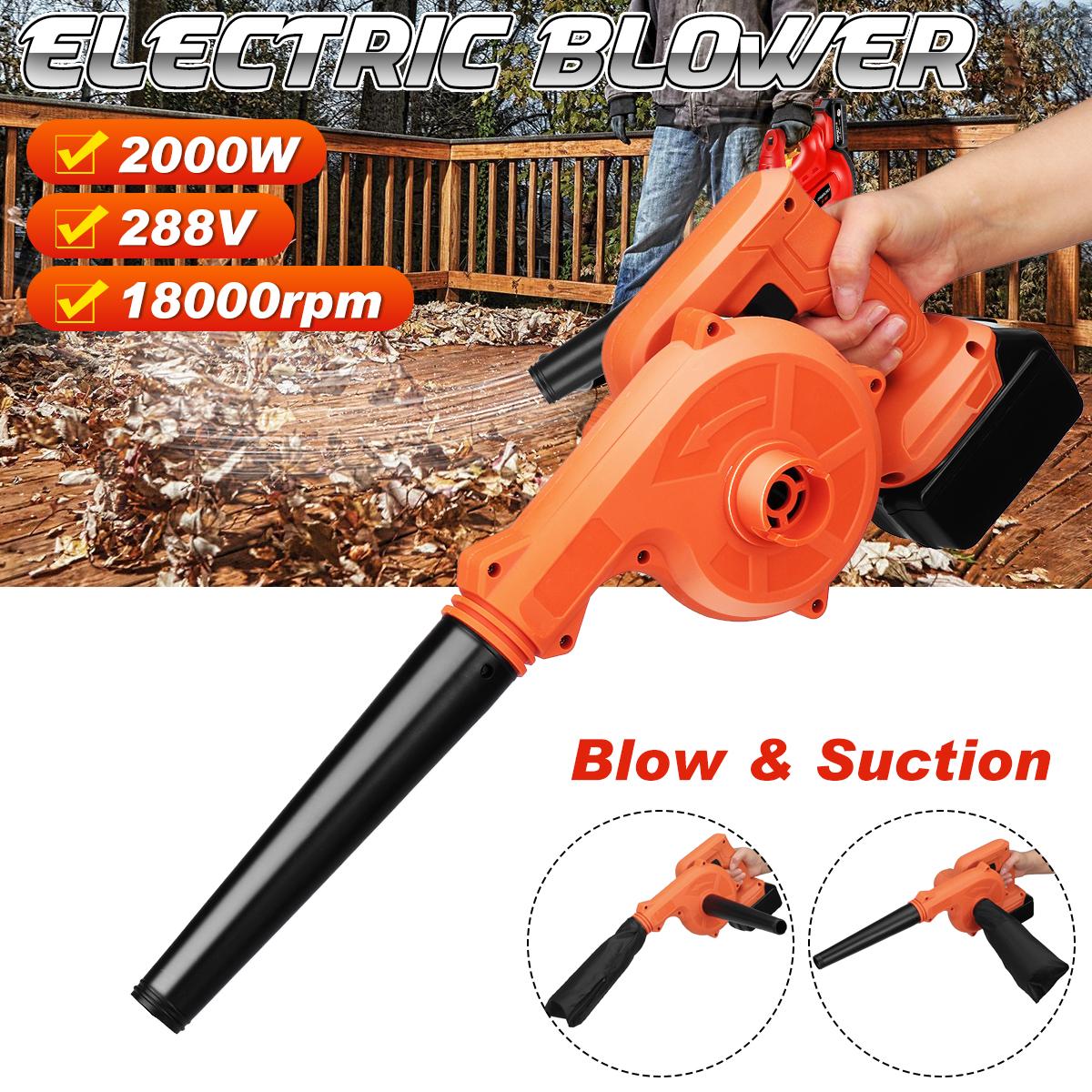 Socoje Cordless Electric Air Blower Leaf Sweeper Vacuum Suction Hose Dust Collector Computer Cleaner