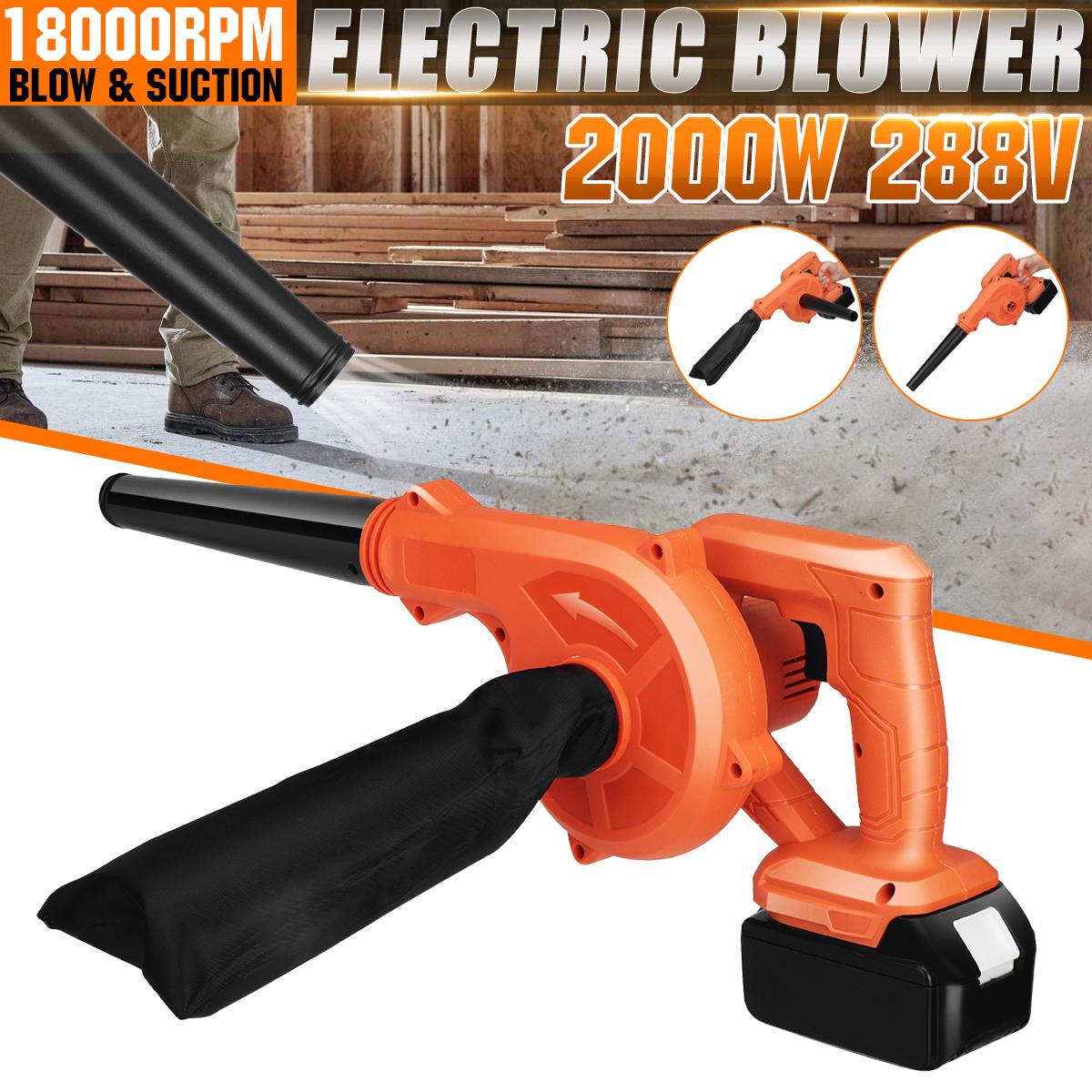 Socoje Cordless Electric Air Blower Leaf Sweeper Vacuum Suction Hose Dust Collector Computer Cleaner