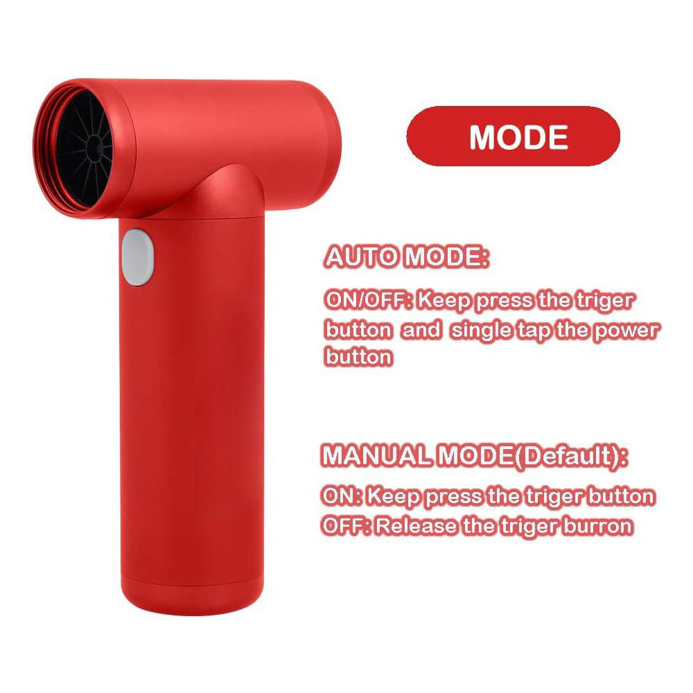 1.0 Electric Air Duster 220g Lightweight Portable Cleaning Tool with 86000 RPM High Speed Rechargeable Battery