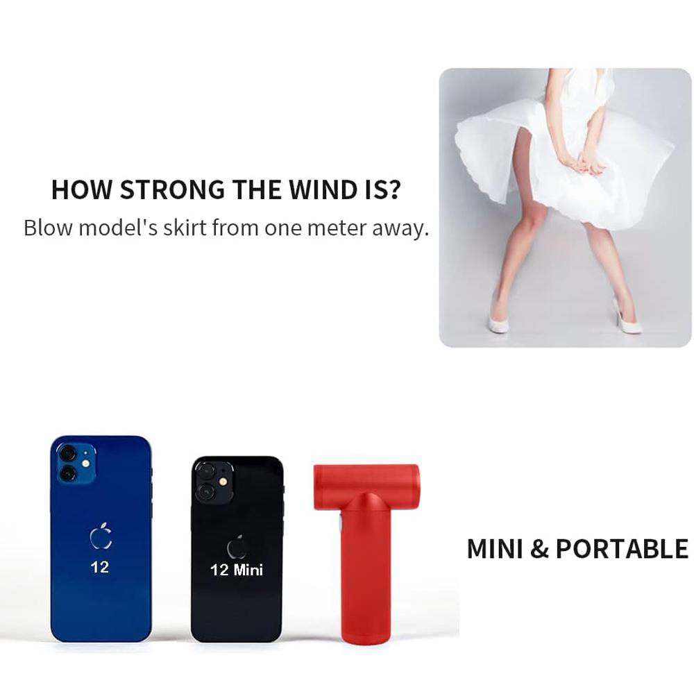 1.0 Electric Air Duster 220g Lightweight Portable Cleaning Tool with 86000 RPM High Speed Rechargeable Battery