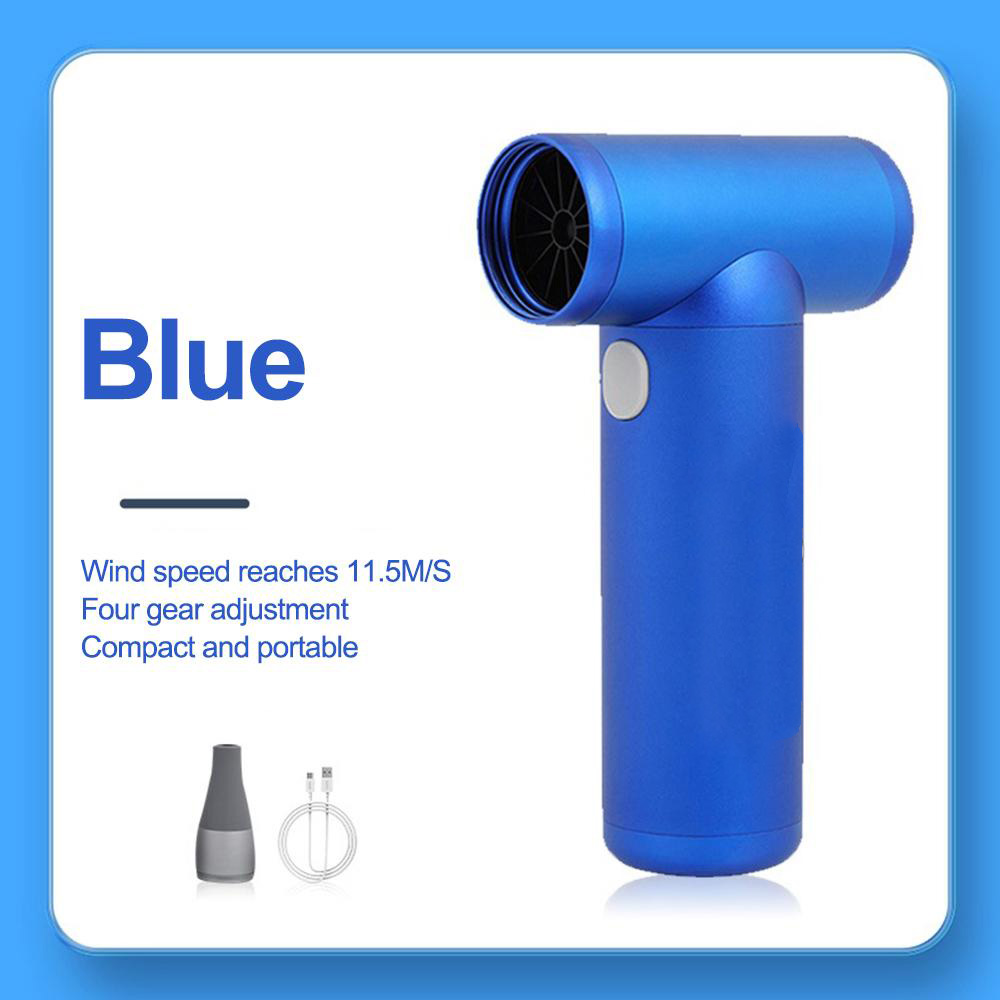 1.0 Electric Air Duster 220g Lightweight Portable Cleaning Tool with 86000 RPM High Speed Rechargeable Battery