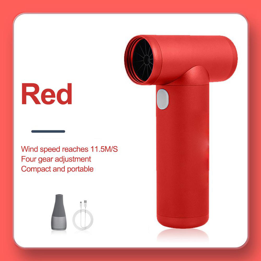 1.0 Electric Air Duster 220g Lightweight Portable Cleaning Tool with 86000 RPM High Speed Rechargeable Battery