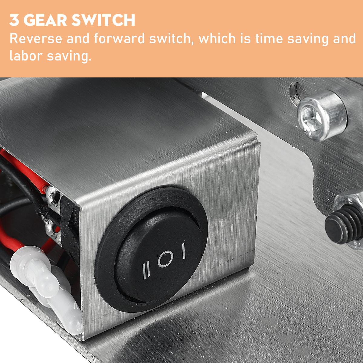 Mini Electric Belt Sander Grinder DIY Metal Wood Polishing Grinding Machine Sanding Belt Sharpener 330MM