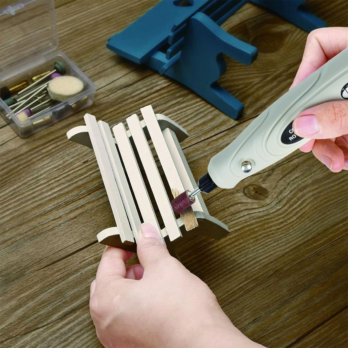 Mini Electric Engraving Cordless Rotary Tool Mini Grinder Machine USB Charging 3 Variable Speed Rotary Tool with 31 Accessories